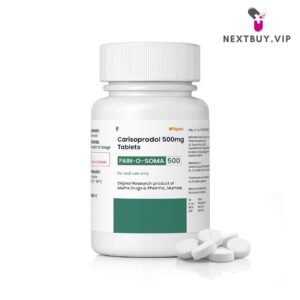 PAIN-O-SOMA (CARISOPRODOL) 500MG / PER TAB – 30 TABLETS – AKUMS PHARMACEUTICALS