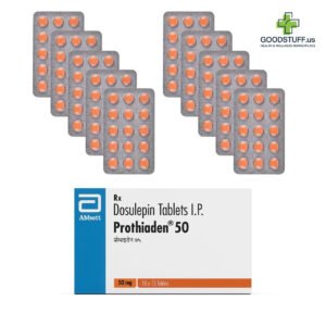 PROTHIADEN (DOSULEPIN) 50MG - 1 BOX = 150 TABLETS   - ABBOTT