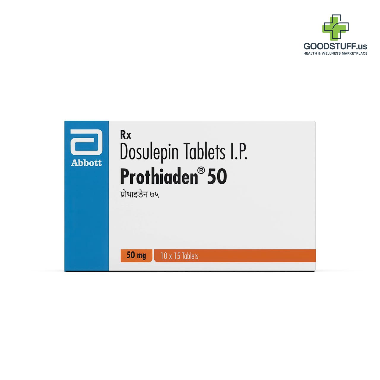 PROTHIADEN (DOSULEPIN) 50MG - 1 BOX = 150 TABLETS - ABBOTT - Image 2
