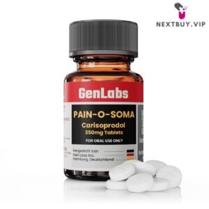Pain – O – Soma (carisoprodol) 350 mg – 30 Tablets – Genlabs